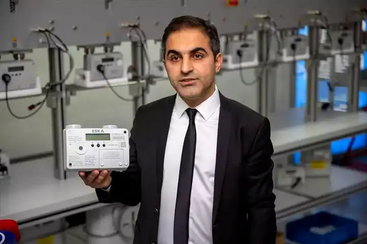 Kacır, Yerli Akıllı Gaz Sayacını İnceledi